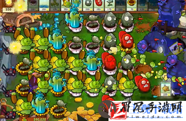 植物大战僵尸杂交版冒险49关怎么过