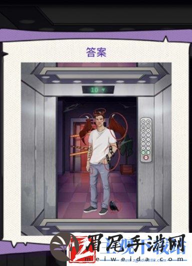 动脑我最牛深夜电梯怎么过