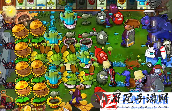 植物大战僵尸杂交版冒险49关怎么过