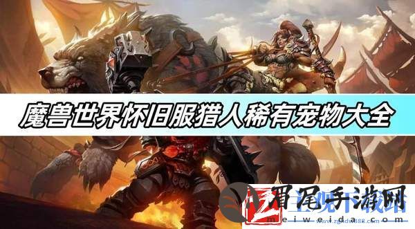 魔兽世界怀旧服猎人稀有宠物大全