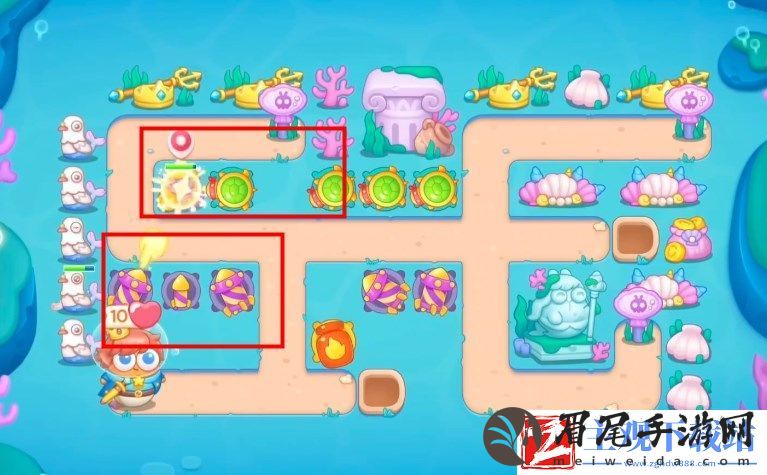 保卫萝卜4嗨钓度假岛第11关怎么过
