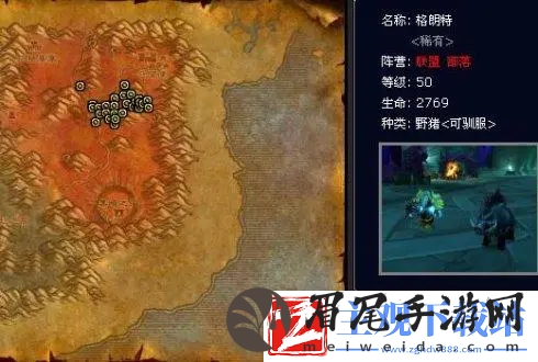 魔兽世界怀旧服猎人稀有宠物大全