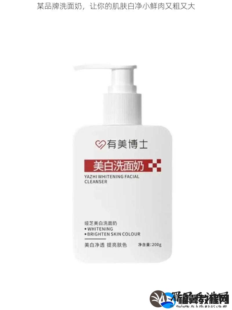 某品牌洗面奶-让你的肌肤白净小鲜肉又粗又大