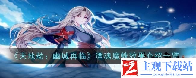 天地劫湮魂魔蛛饰品怎么样