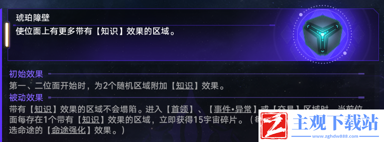 崩坏星穹铁道琥珀障壁通关奖励是什么
