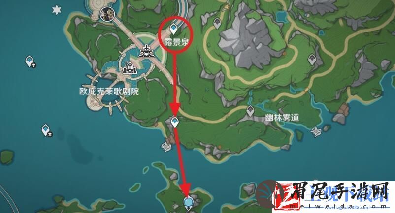 原神4.2七天神像开图路线一览