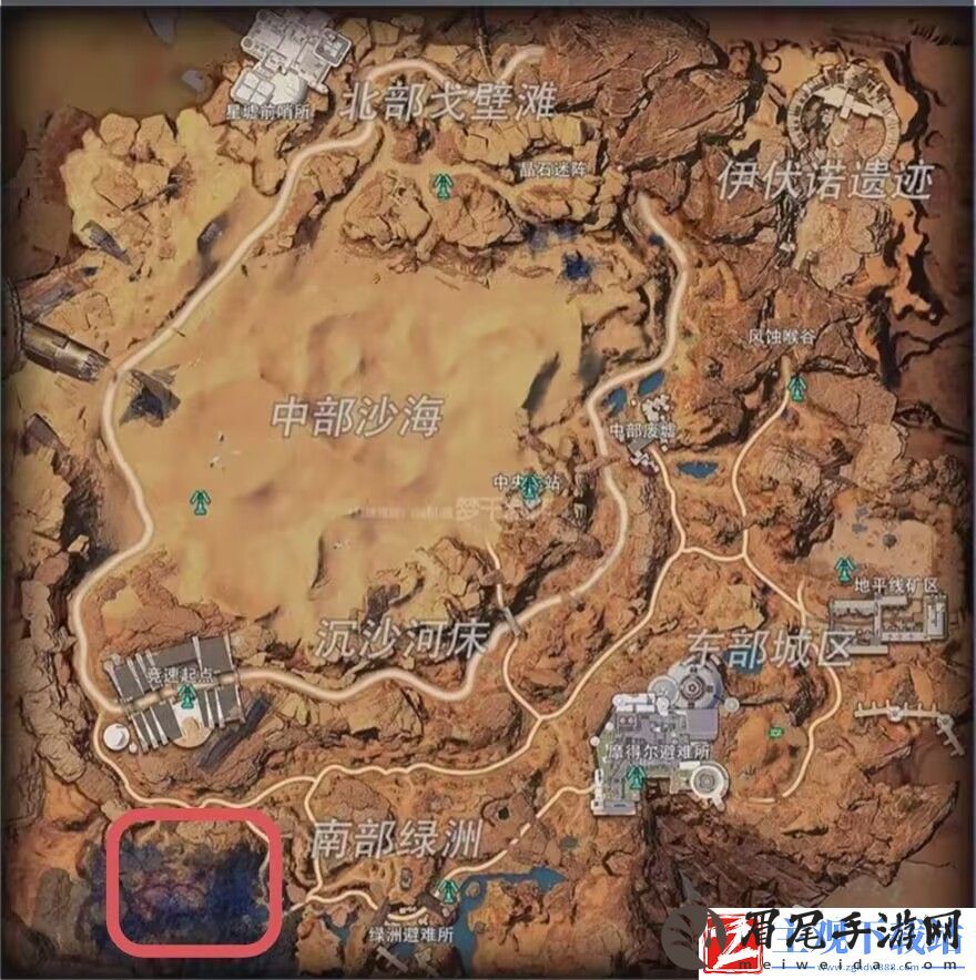 星球重启尖叫戈壁怪物分布图