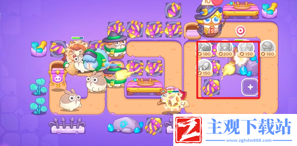 保卫萝卜4阿波与魔法宝藏第118关通关攻略