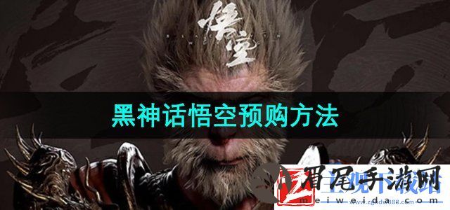 黑神话悟空在哪预购-游戏预购方法
