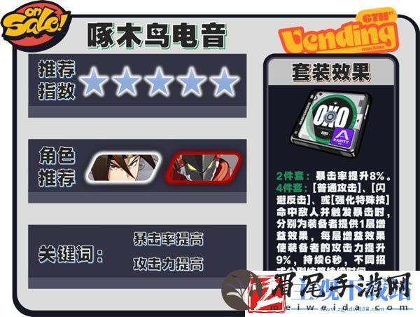 绝区零啄木鸟电音适合角色推荐