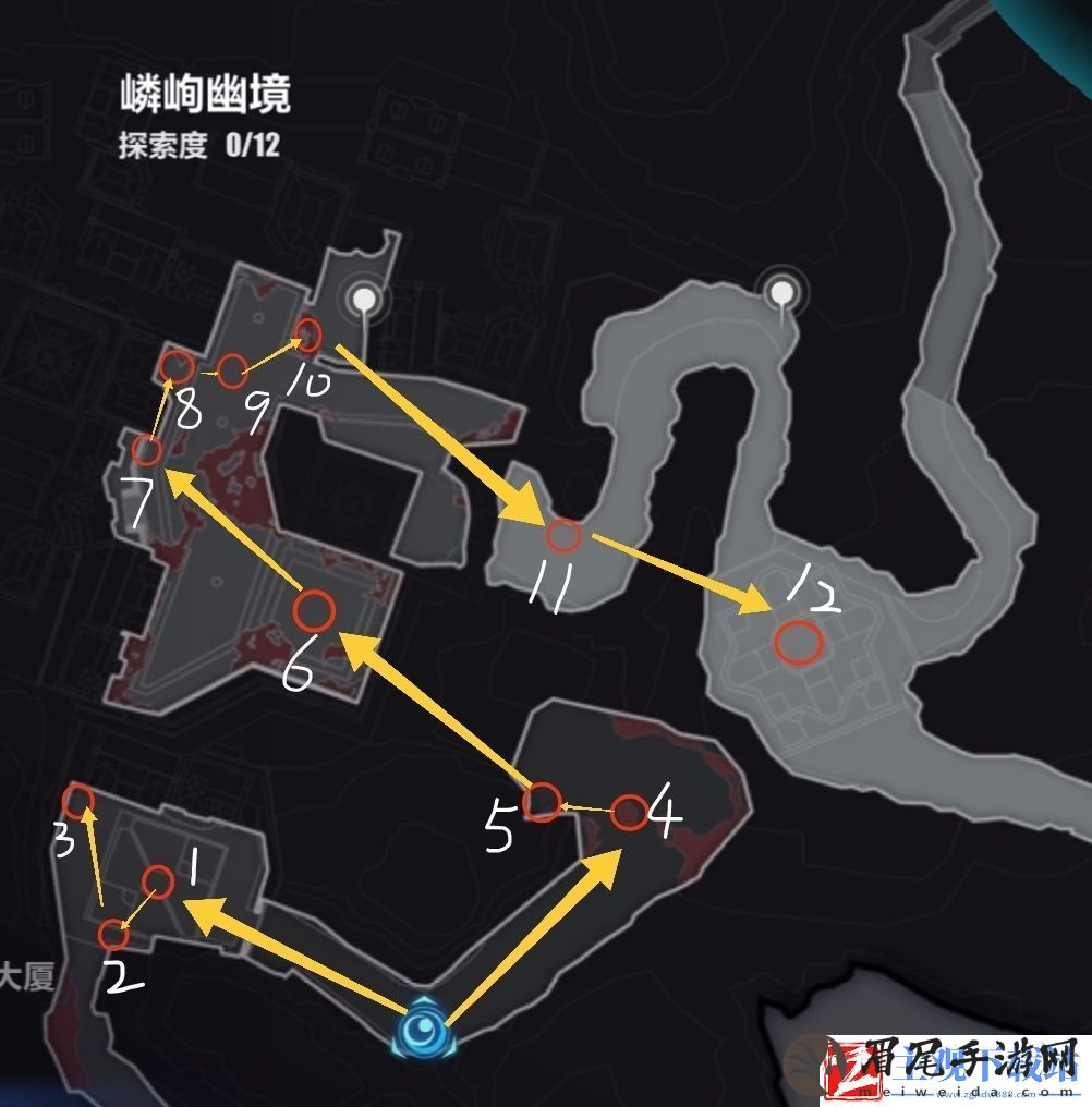 崩坏3嶙峋幽境宝箱位置一览