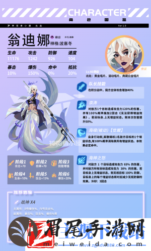 众神派对翁迪娜波塞顿角色介绍