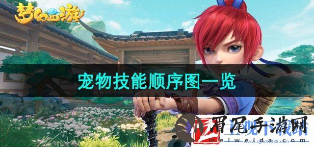梦幻西游宠物技能顺序是什么