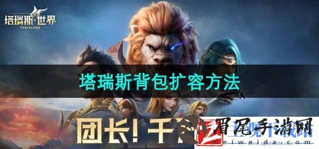 塔瑞斯世界背包怎么扩容