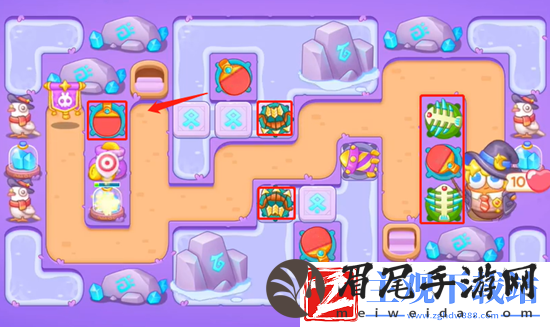 保卫萝卜4阿波与魔法宝藏第49关通关方法是什么