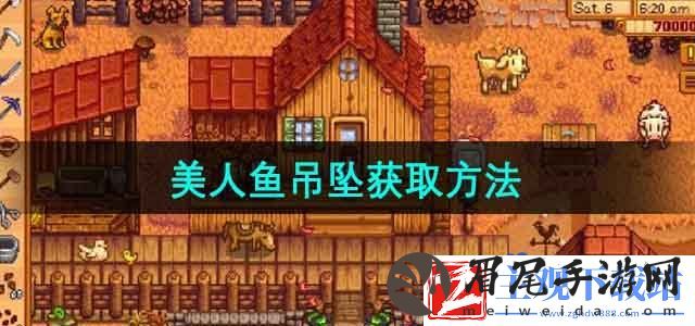 星露谷物语美人鱼吊坠怎么获得-美人鱼吊坠获取方法