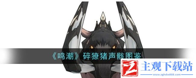 鸣潮碎獠猪声骸图鉴