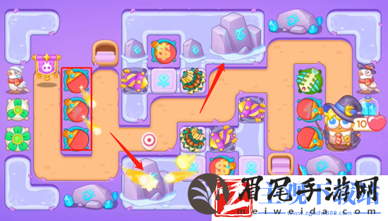 保卫萝卜4阿波与魔法宝藏第49关通关方法是什么