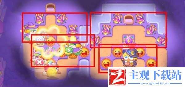 保卫萝卜4阿波与魔法宝藏106关通关攻略
