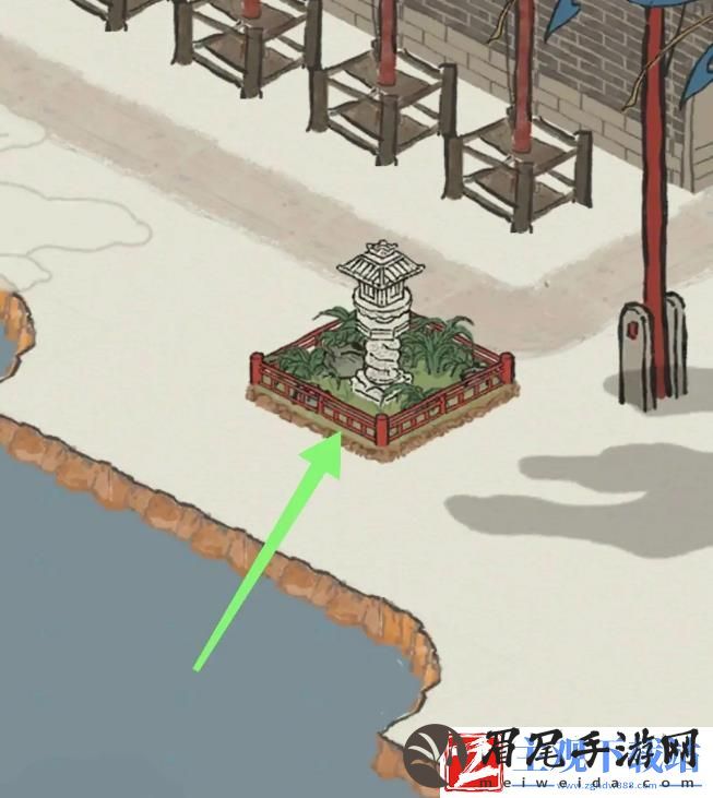 江南百景图良缘可期石灯怎么放