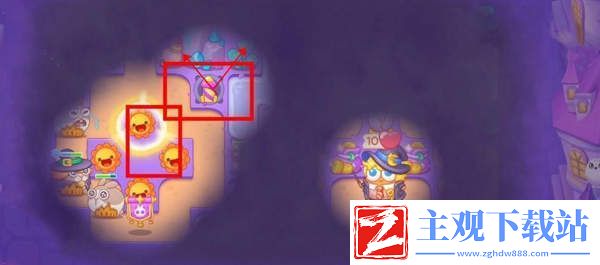 保卫萝卜4阿波与魔法宝藏106关通关攻略