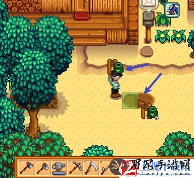星露谷物语架子怎么制作