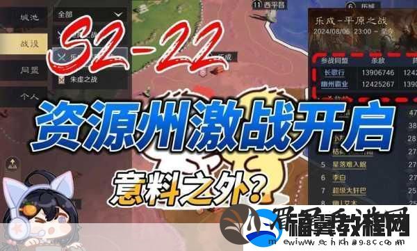 三国谋定天下资源州关卡战力全解析