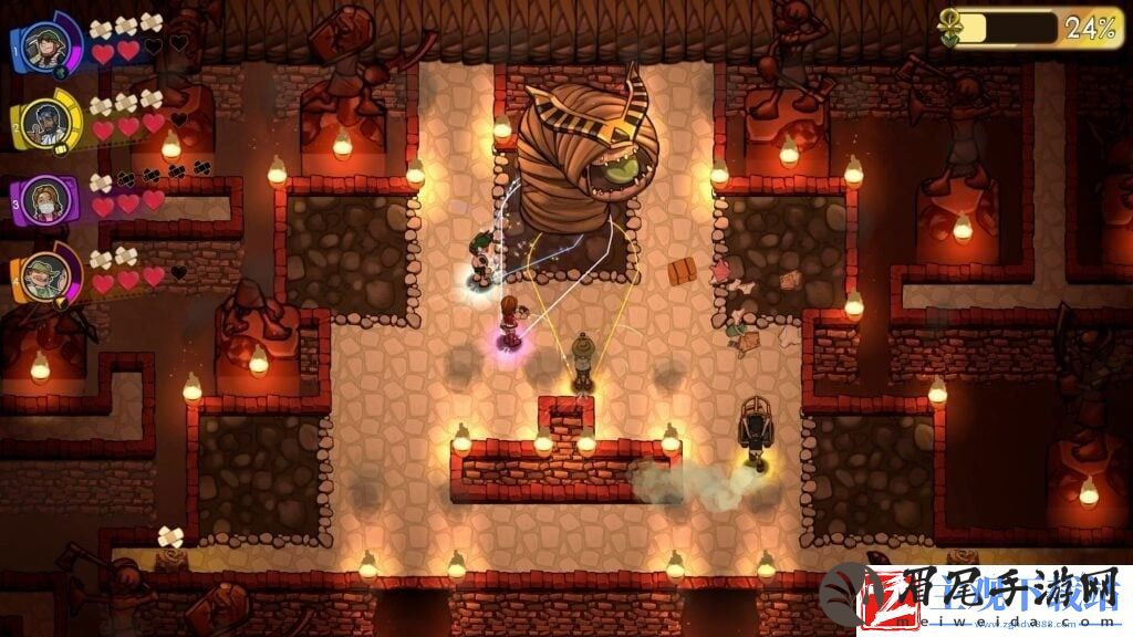 合作动作冒险游戏逃离木乃伊今秋登陆PS5/PC