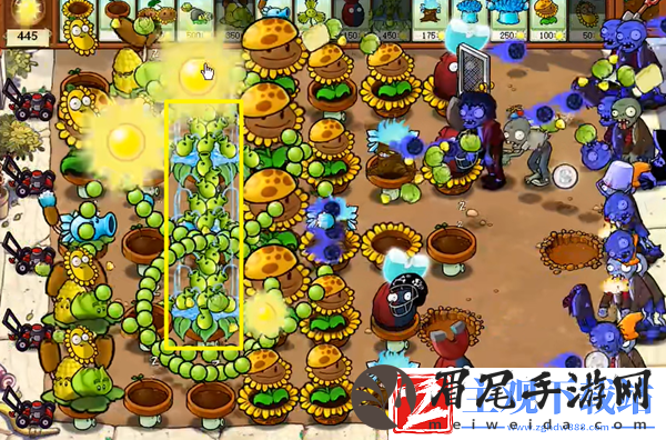 植物大战僵尸杂交版冒险25关怎么过