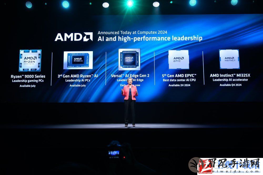 挑战英伟达！AMD公布新款AI芯片