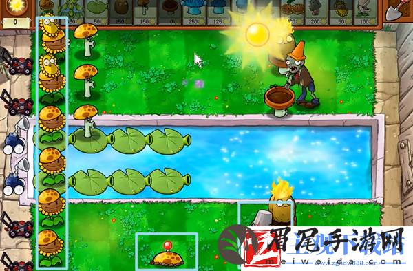 植物大战僵尸杂交版冒险13关怎么过