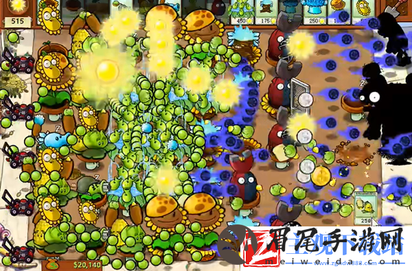 植物大战僵尸杂交版冒险25关怎么过