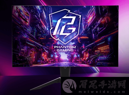 华擎发布4K 240Hz WOLED显示器：自带Wi-Fi 7天线