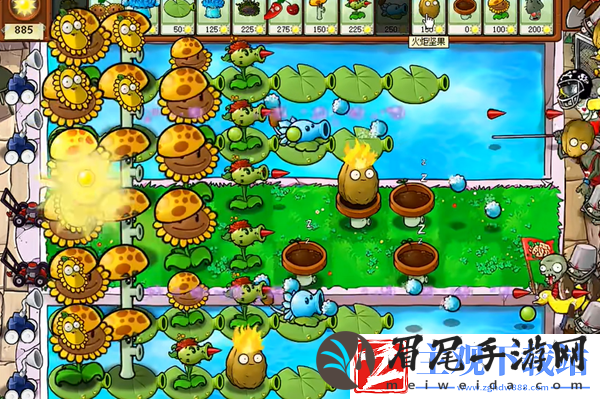 植物大战僵尸杂交版冒险15关怎么过