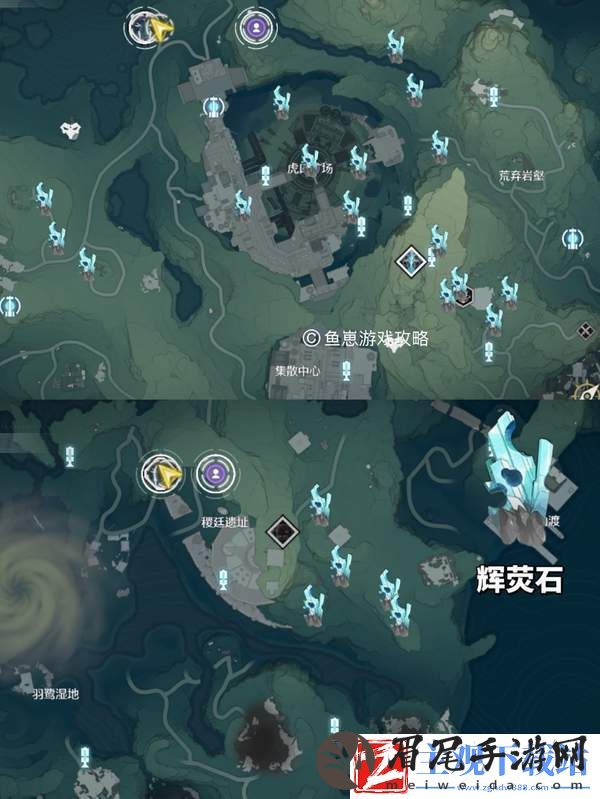鸣潮矿石采集全位置分布图