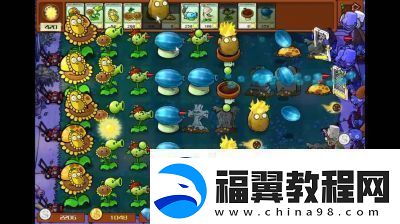 植物大战僵尸杂交版前院告急第6关通关攻略分享