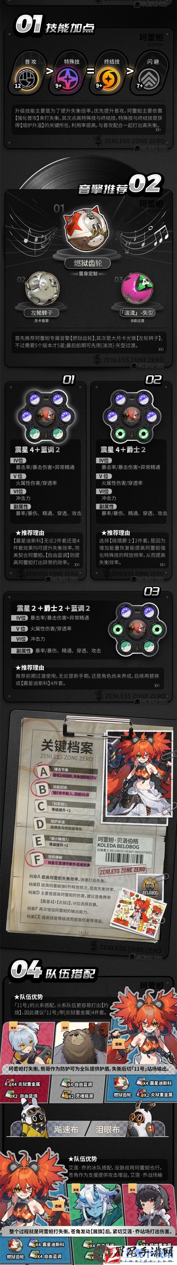 绝区零珂蕾妲怎么养成