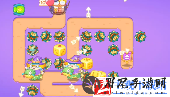 保卫萝卜4阿波与魔法宝藏第81关通关攻略