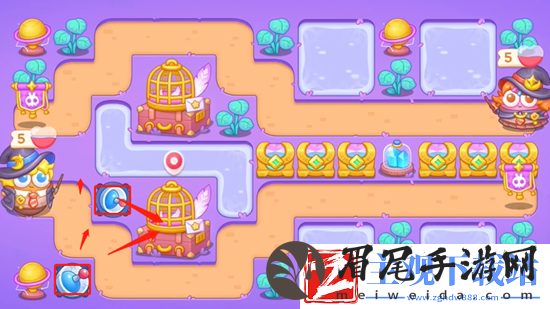 保卫萝卜4阿波与魔法宝藏第75关攻略