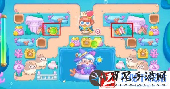保卫萝卜4嗨钓度假岛第14关怎么过