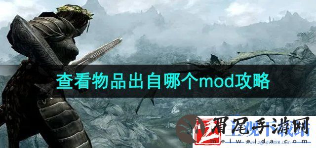 上古卷轴5怎么查看物品出自哪个mod