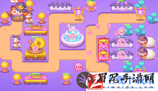 保卫萝卜4阿波与魔法宝藏第55关通关攻略