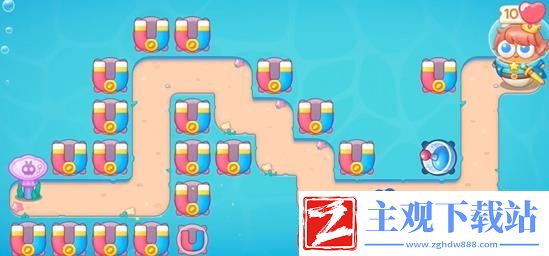 保卫萝卜4嗨钓度假岛第1关怎么过