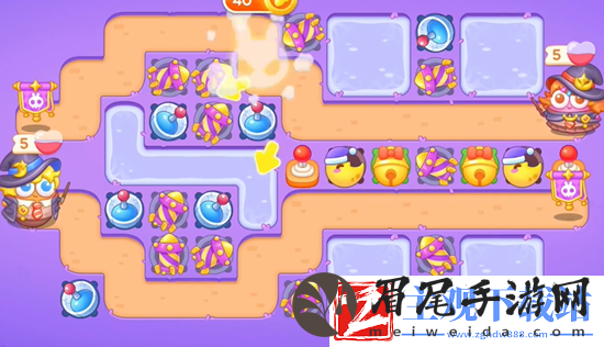 保卫萝卜4阿波与魔法宝藏第75关攻略