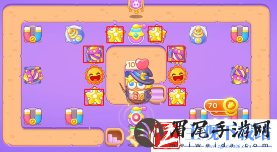 保卫萝卜4阿波与魔法宝藏第54关通关攻略