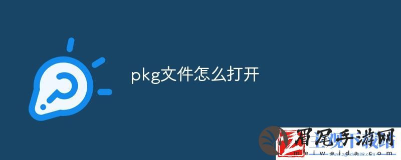pkg文件怎么打开