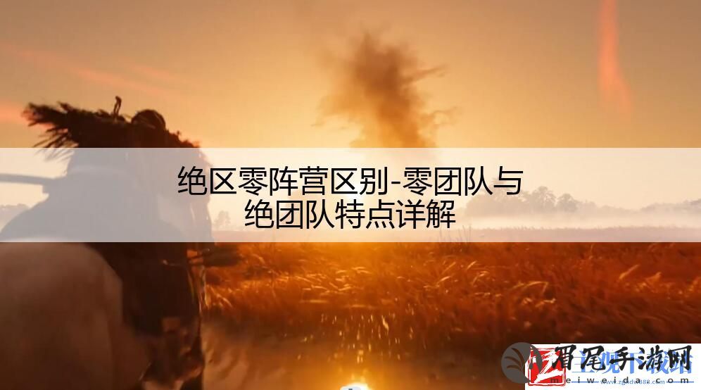 绝区零阵营区别
