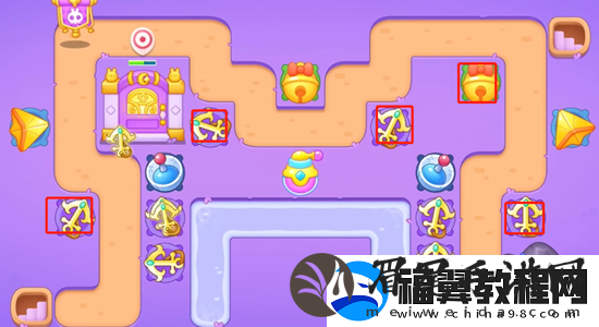 保卫萝卜4阿波与魔法宝藏第四关攻略任务完成最佳策略