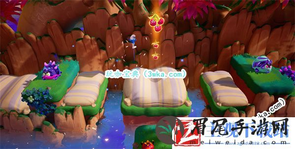 平台冒险游戏《蓝精灵