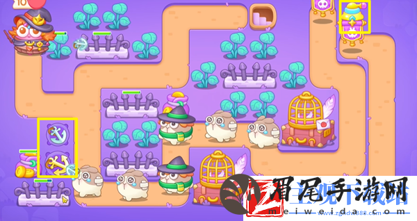 阿波与魔法宝藏第二十二关图文通关方法：保卫萝卜4阿波与魔法宝藏第22关攻略